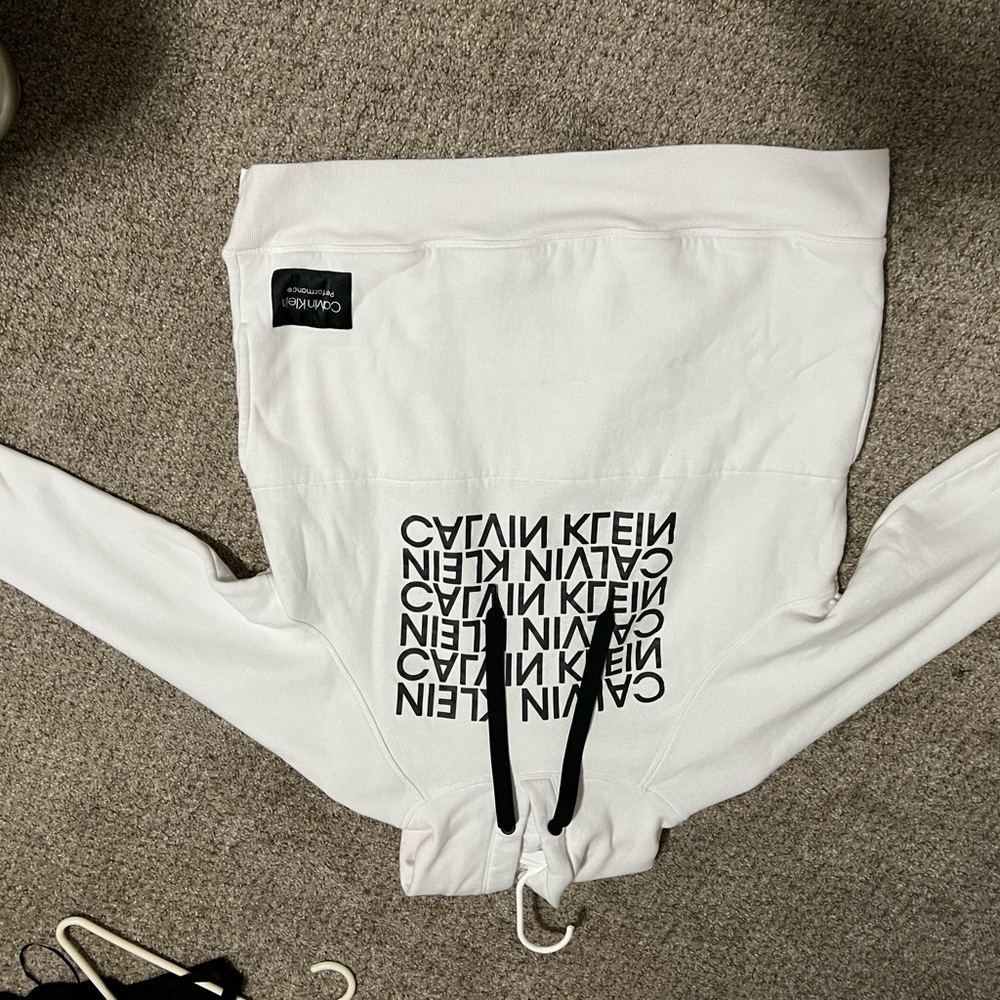 Woman’s Calvin Klein sweatshirt